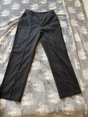 Women’s Black Dress Pants - Classic Straight Fit